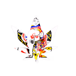 WeedSkull Queen of Hearts