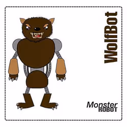 Monster Robot WolfBot