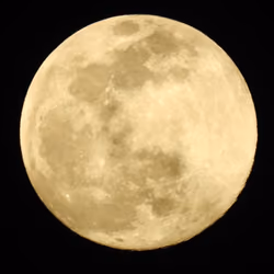 Close-up moon : 26 April AD 2021 21:19
