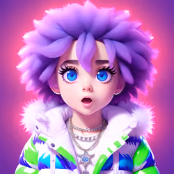 Neon Girl 5