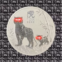 Silver Tiger - Red