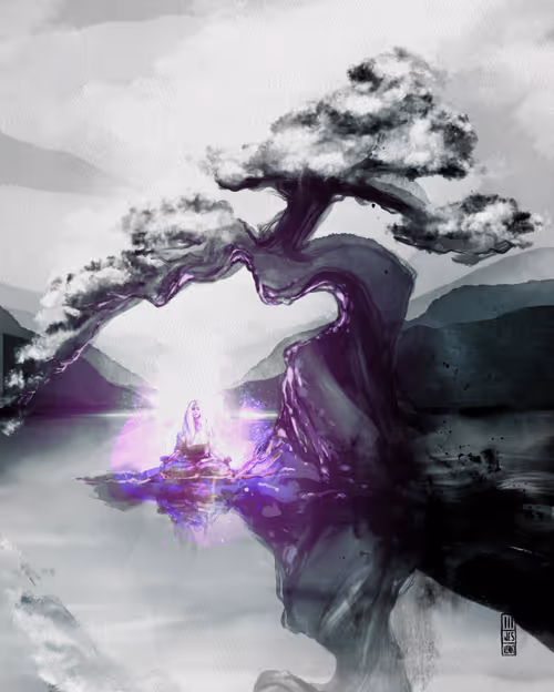 Purple Meditation | Wes Henry 2022