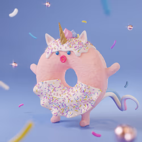 Unicorn Donut #13