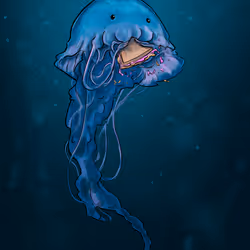 Jellyfish Eating PB&J
