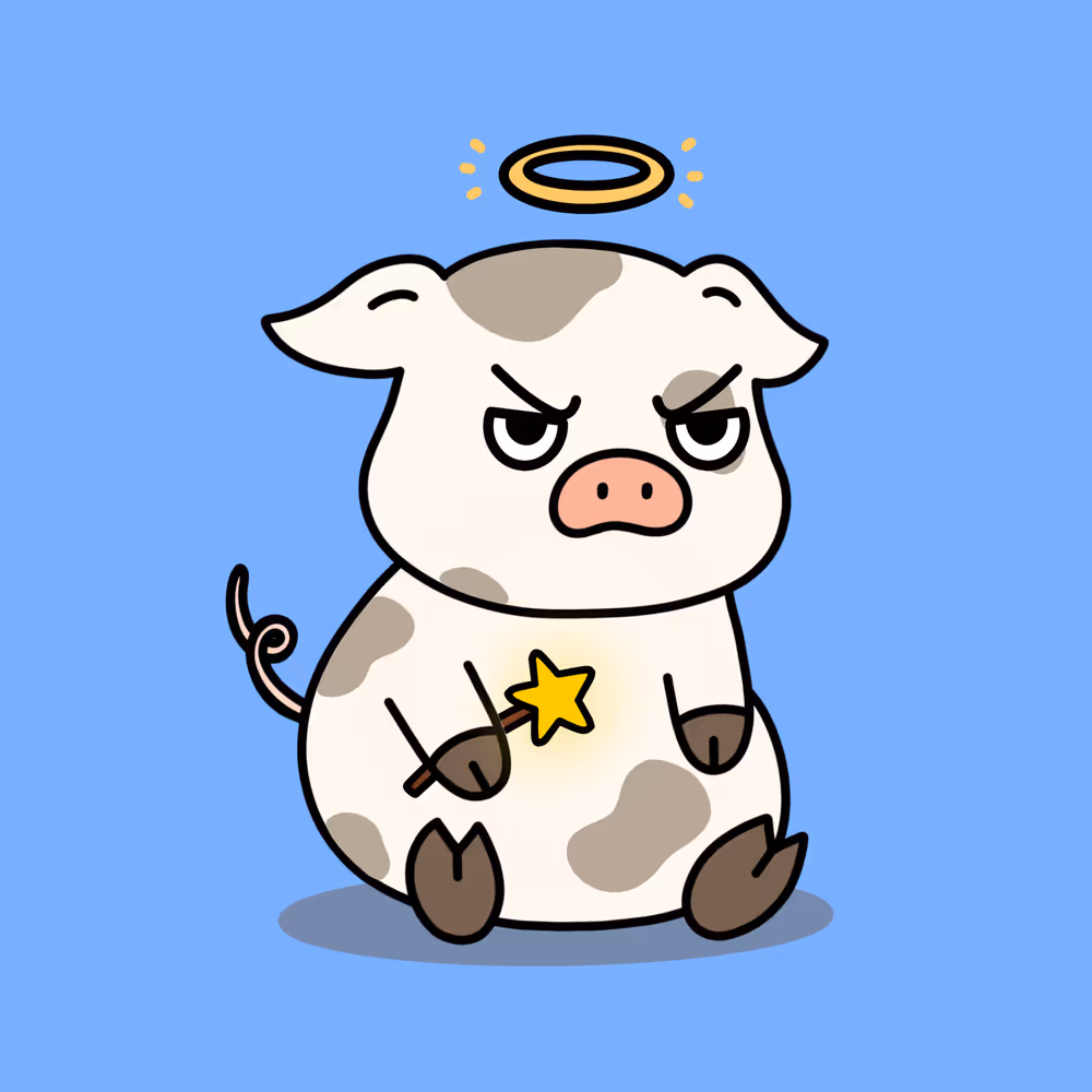Piggie Palz #396 - Grumpy Gus