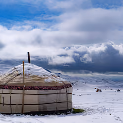 Yurt in Kyrgyzstan 