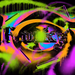 Sprayed Funky 002