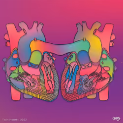 TOOG Twin Hearts, 2022 - #999/1,000