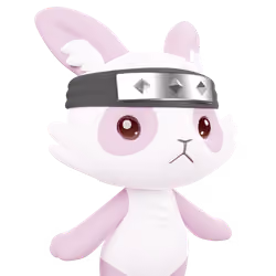 3DLLF-Luna2-Pink panda-#00379