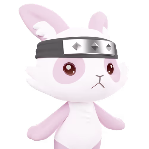 3DLLF-Luna2-Pink panda-#00379