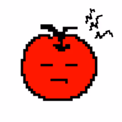 Sleepy Napping Apple