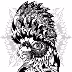 ORNATE COCKATOO PARROT