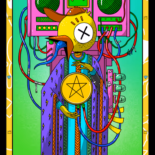 Rosko Sees The Future A Tarot Card Project