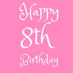 Happy 8th Birthday NFT
