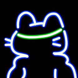 Neon Cat #218