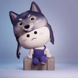 Bubble Bear - Wolf Bear #032