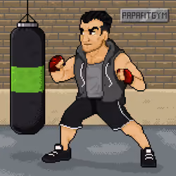 Papafitgym Pixel Art #018