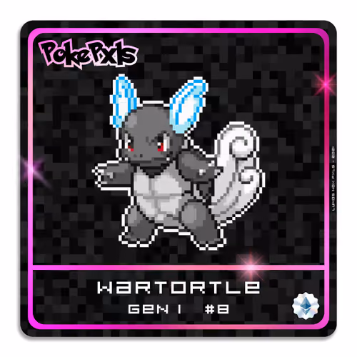 PXL WARTORTLE [PokePxls #8] [4/10]