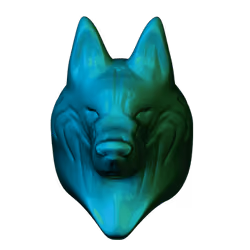 Lucky Wolf Totem - Serpentine