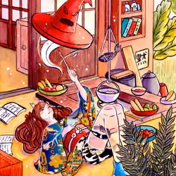 Witch Floating Hat
