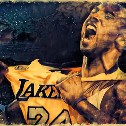 Midnight art #88 Kobe Bryant