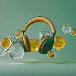 Headphone_Green