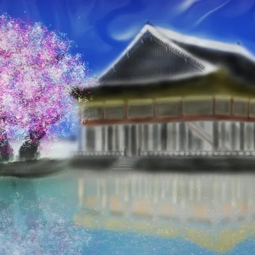 Spring in Gyeonghoeru