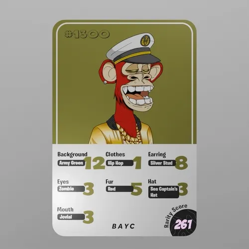 BAYC Collector's Card #1300