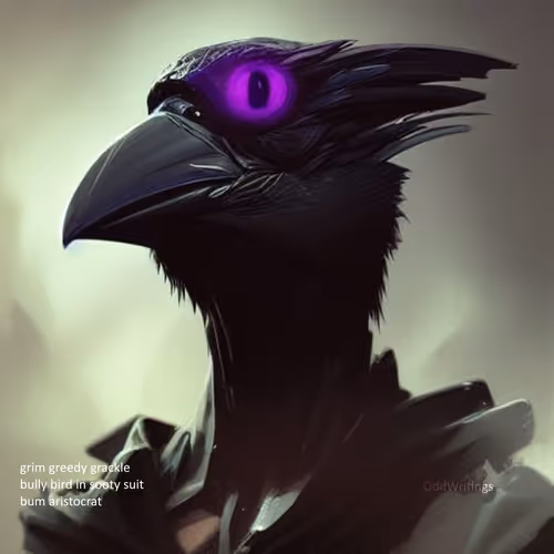 12 Ways Of Looking At A Grackle Haiku