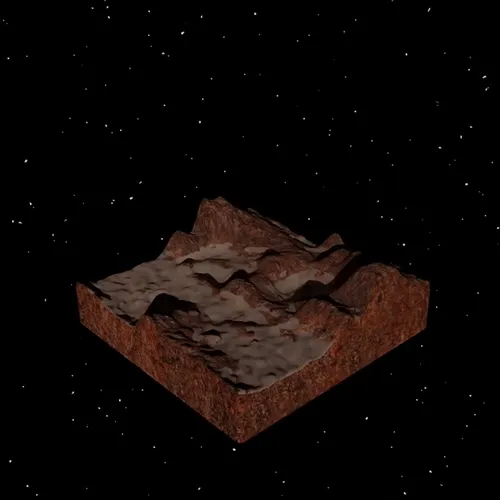 Land on Mars (1 square mile)