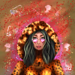 Cheetah girl
