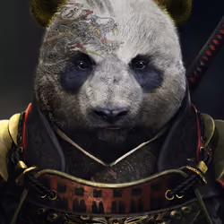 Samurai Panda