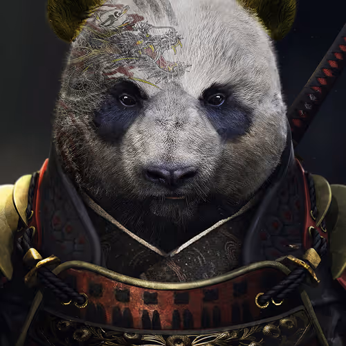 Samurai Panda