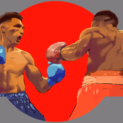 Fighting for the red belt