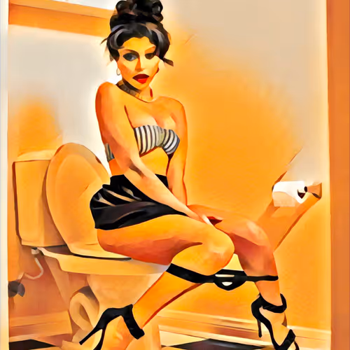 Pooping Lady #14