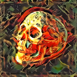 AI Dreams - Skull #158