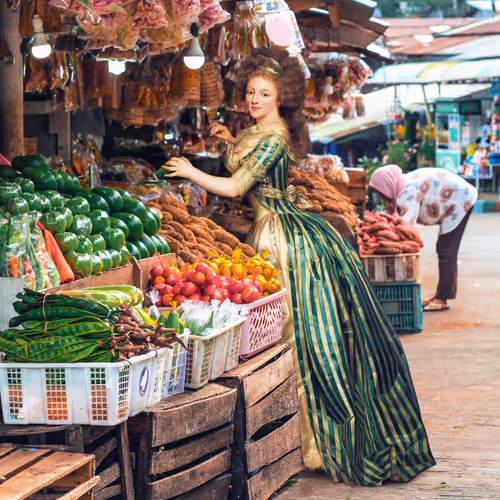 Visitor #57: You can never be overdressed to go shopping