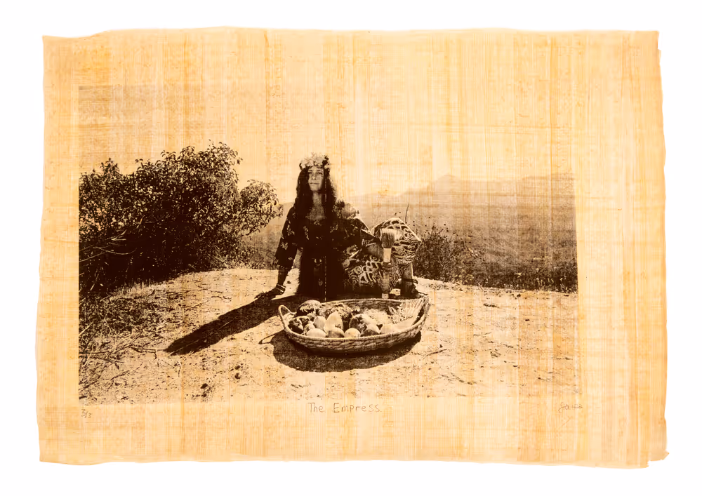 Justin Aversano - The Empress - Physical Tarot Scroll - 3/3