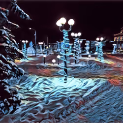Polar winter