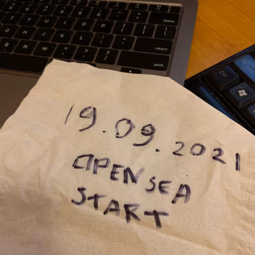 19.09.2021 opensea start