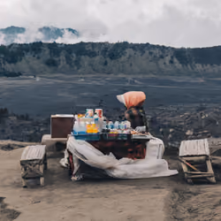 Snack Shop, at 2300 meters above sea level.