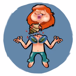 Swimmer girl