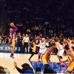 Kobe's last game at the Garden 