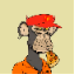 Fast Food Pixel Bored Ape #41