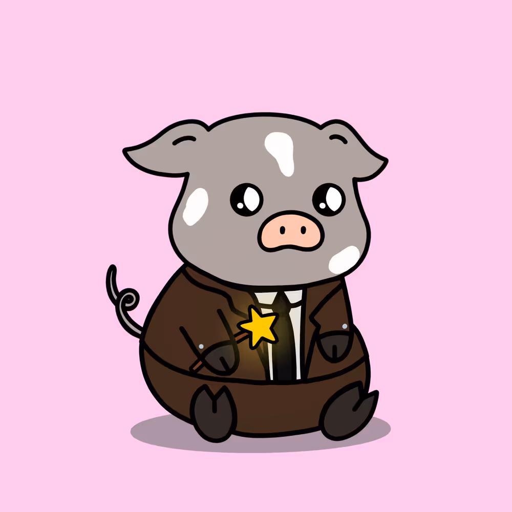 Piggie Palz #345 - Salaryman