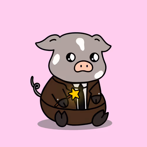 Piggie Palz #345 - Salaryman