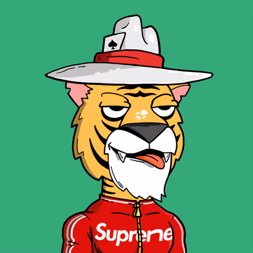 Grouchy Tiger Social Club #1299