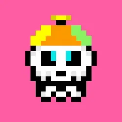 Kawaii SKULL #6770
