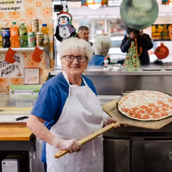 Rose Bagali - John's Pizzeria, Queens.