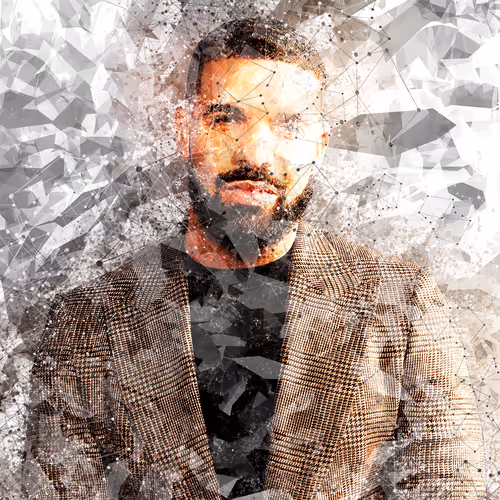 Blockchain Art #12 - Drake